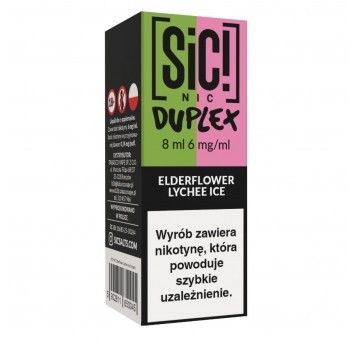 Liquid SIC! NIC 8ml - Elderflower Lychee Ice 6mg