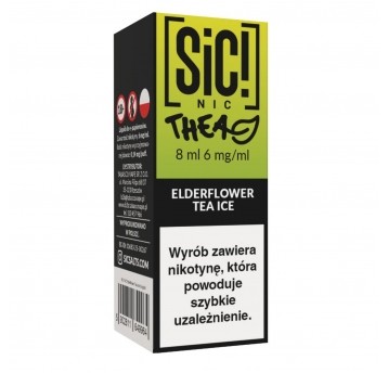 Liquid SIC! NIC 8ml - Elderflower Tea Ice 6mg