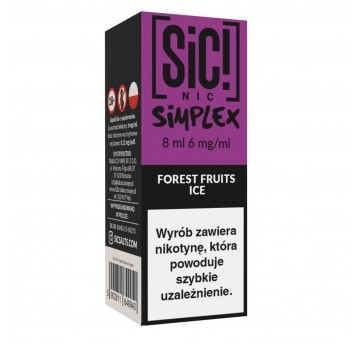 Liquid SIC! NIC 8ml Forest Fruits Ice 6mg