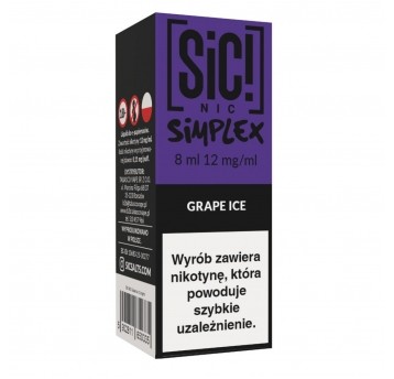 Liquid SIC! NIC 8ml Grape Ice 12mg