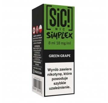 Liquid SIC! NIC 8ml Green Grape 18mg