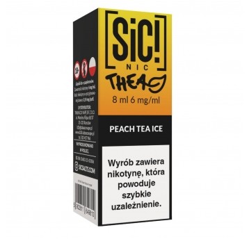 Liquid SIC! NIC 8ml Peach Tea Ice 6mg
