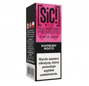 Liquid SIC! NIC 8ml Raspberry Mojito 12mg