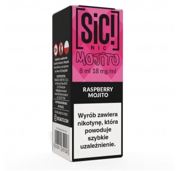 Liquid SIC! NIC 8ml Raspberry Mojito 18mg