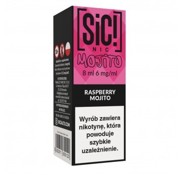 Liquid SIC! NIC 8ml Raspberry Mojito 6mg
