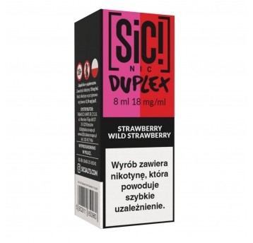 Liquid SIC! NIC 8ml - Strawberry Wild Strawb. 18mg
