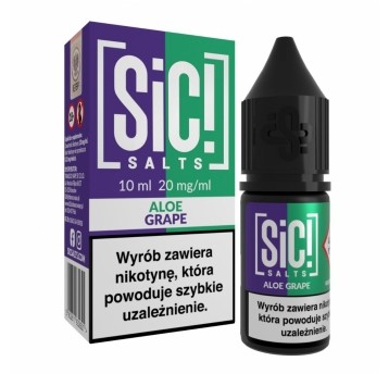 Liquid SIC! Salt 10ml - Aloe Grape 20mg