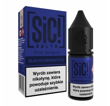 Liquid SIC! Salt 10ml - Blackcurrant Ice 20mg