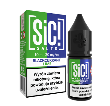Liquid SIC! Salt 10ml Blackcurrant Lime 20mg
