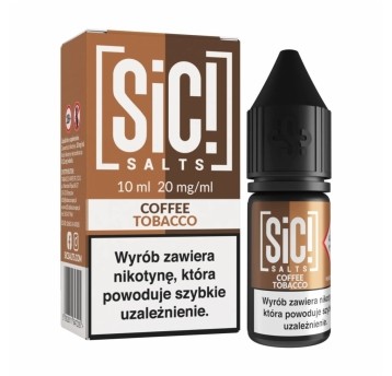 Liquid SIC! Salt 10ml - Coffee Tobacco 20mg