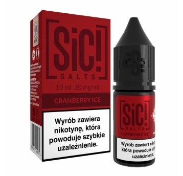 Liquid SIC! Salt 10ml Cranberry Ice 20mg