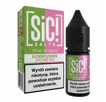 Liquid SIC! Salt 10ml - Elderflower Lychee 20mg