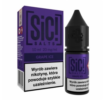 Liquid SIC! Salt 10ml - Grape Ice 20mg
