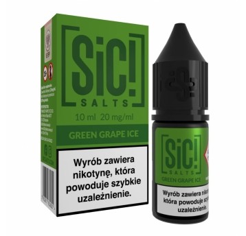 Liquid SIC! Salt 10ml - Green Grape 20mg