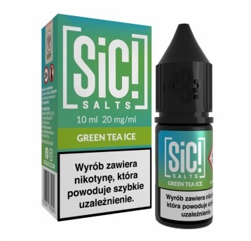 Liquid SIC! Salt 10ml - Green Tea Ice 20mg