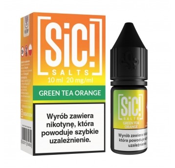 Liquid SIC! Salt 10ml Green Tea Orange 20mg
