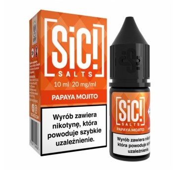 Liquid SIC! Salt 10ml - Papaya Mojito 20mg