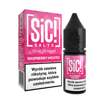 Liquid SIC! Salt 10ml - Raspberry Mojito 20mg