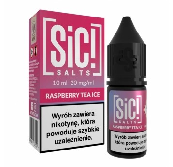 Liquid SIC! Salt 10ml - Raspberry Tea Ice 20mg