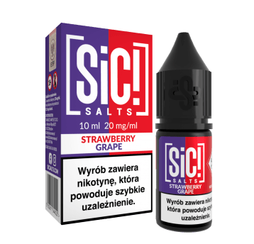 Liquid SIC! Salt 10ml Strawberry Grape 20mg