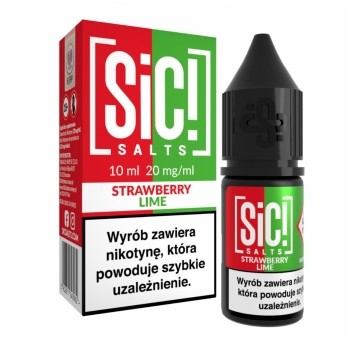 Liquid SIC! Salt 10ml - Strawberry Lime 20mg