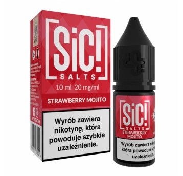 Liquid SIC! Salt 10ml - Strawberry Mojito 20mg