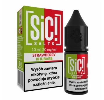 Liquid SIC! Salt 10ml - Strawberry Rhubarb 20mg