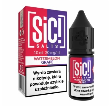 Liquid SIC! Salt 10ml - Watermelon Grape 20mg