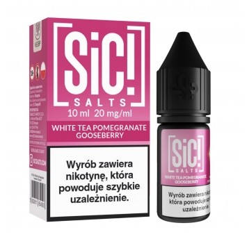 Liquid SIC! Salt 10ml White Tea Pomegranate Goosberry 20mg