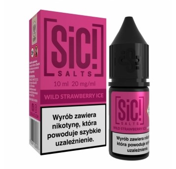 Liquid SIC! Salt 10ml Wild Strawberry Ice 20mg