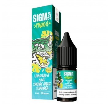 Liquid Sigma Fresh Salt 10ml Lemoniada Kiwi Zielony Arbuz Limonka 20mg