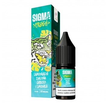 Liquid Sigma Fresh Salt 10ml Lemoniada Zielone Jabłko Limonka 20mg
