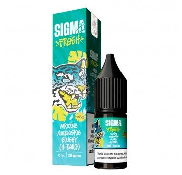 Liquid Sigma Fresh Salt 10ml Mrożone Niebieskie Slushy (H-Berg) 20mg
