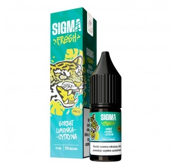 Liquid Sigma Fresh Salt 10ml Sorbet Limonka Cytryna 20mg