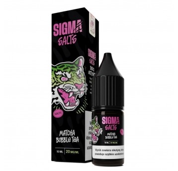 Liquid Sigma Salt 10ml Matcha Bubble Tea 20mg