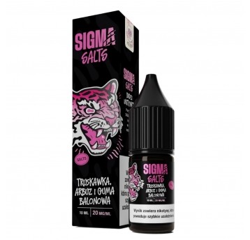 Liquid Sigma Salt 10ml Truskawka Arbuz Guma Balonowa 20mg