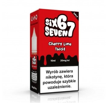 Liquid Six Seven Salt 10ml Cherry Lime Twist 20mg