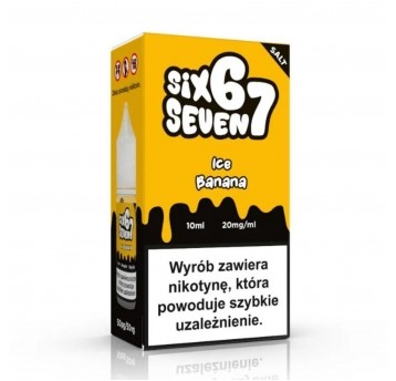Liquid Six Seven Salt 10ml Ice Banana 20mg