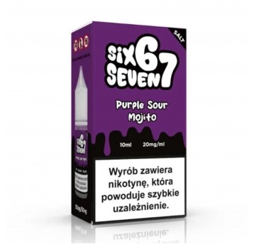 Liquid Six Seven Salt 10ml Purple Sour Mojito 20mg