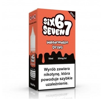 Liquid Six Seven Salt 10ml Watermelon Drops 20mg