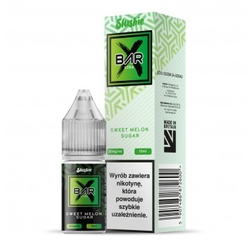 Liquid Slushie Bar Salt 10ml Sweet Melon Sugar 20mg