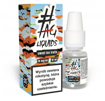 Liquid #TAG Classic 10ml Sweet Ice Fruits 18mg