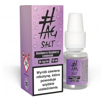 Liquid #TAG SALT Drinks 10ml Blackberry Raspberry Lemonade 20mg
