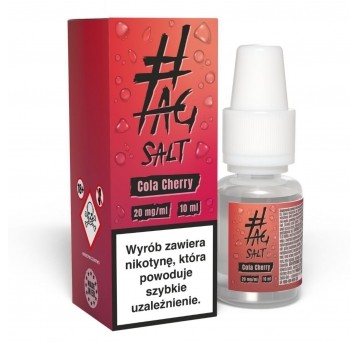 Liquid #TAG SALT Drinks 10ml Cola Cherry 20mg
