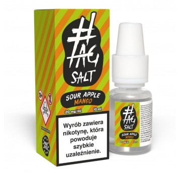 Liquid #TAG SALT Sour 10ml Apple Mango 20mg