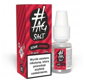 Liquid #TAG SALT Sour 10ml Cherry 20mg