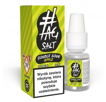 Liquid #TAG Salt Sour 10ml Double Apple 20mg