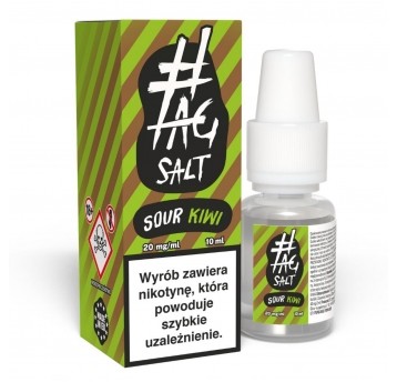 Liquid #TAG SALT Sour 10ml Kiwi 20mg