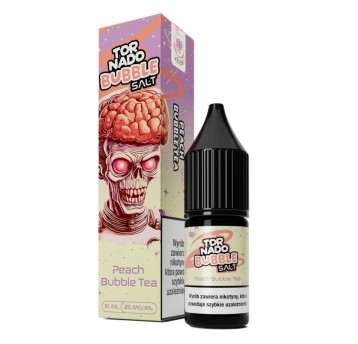 Liquid Tornado Salt 10ml Peach Bubble Tea 20mg