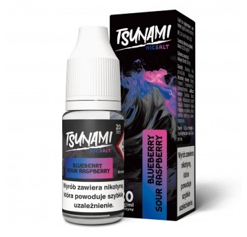 Liquid Tsunami Salt 10ml Blueberry Sour Raspberry 20mg
